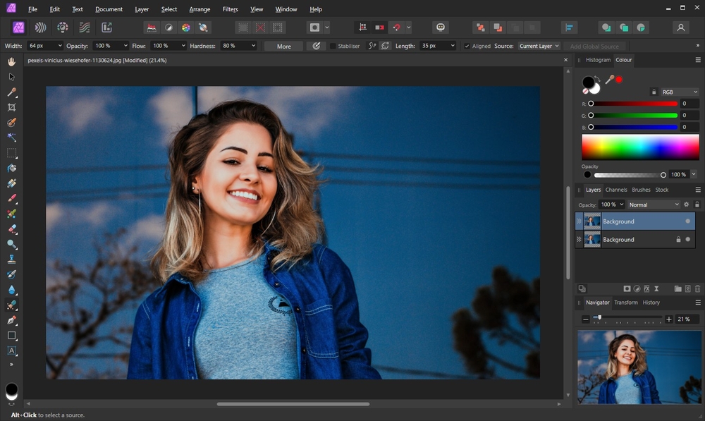 effekty i filtry affinity photo tvorcheskiy potentsial