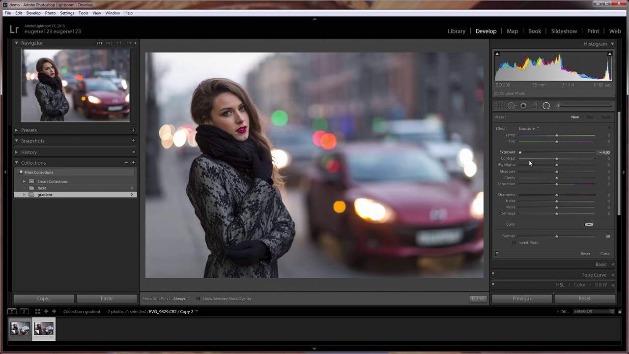 maskirovanie v lightroom tonkaya nastroyka i rabota s gradientami