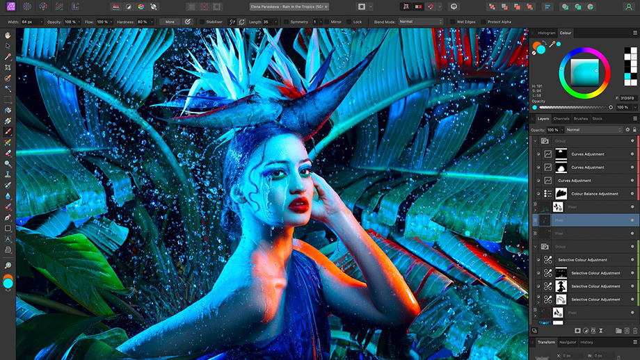 sekrety tsvetokorrektsii v affinity photo professionalnye priemy